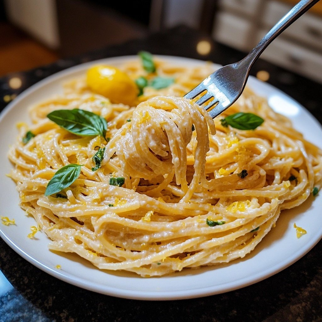 Romantic Lemon Butter Pasta