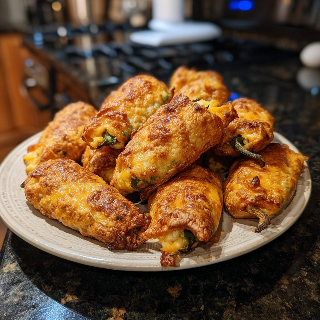 Jalapeno Poppers Wrapped in Pastry
