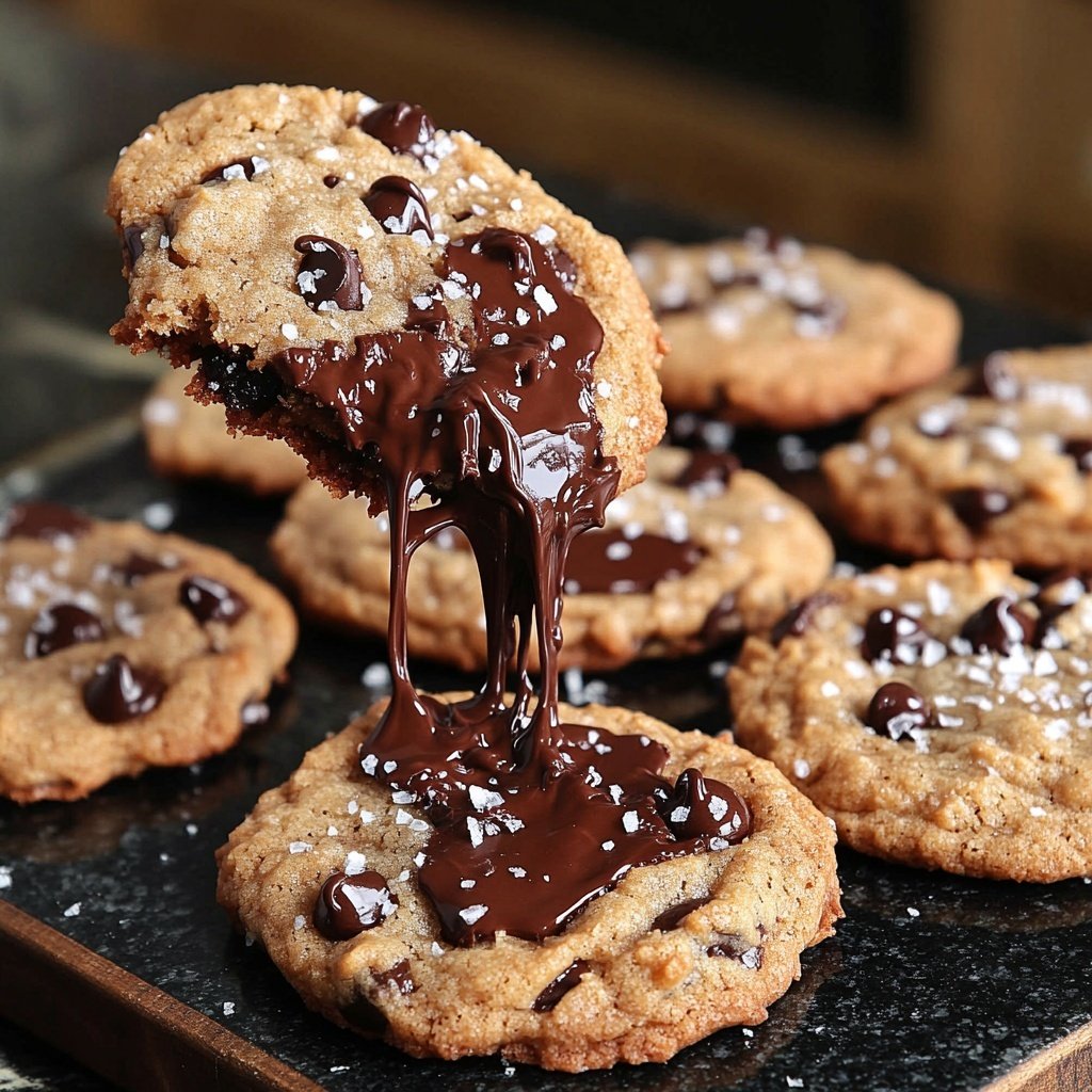 Crispy and Chewy Chocolate Chip Cookies