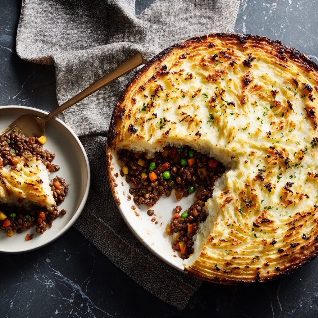 Beef And Lentil Shepherds Pie
