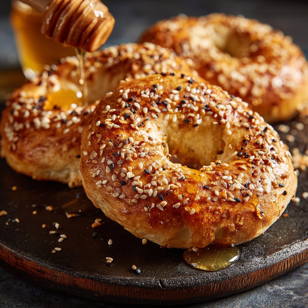 Soft Yogurt Bagels Without Yeast