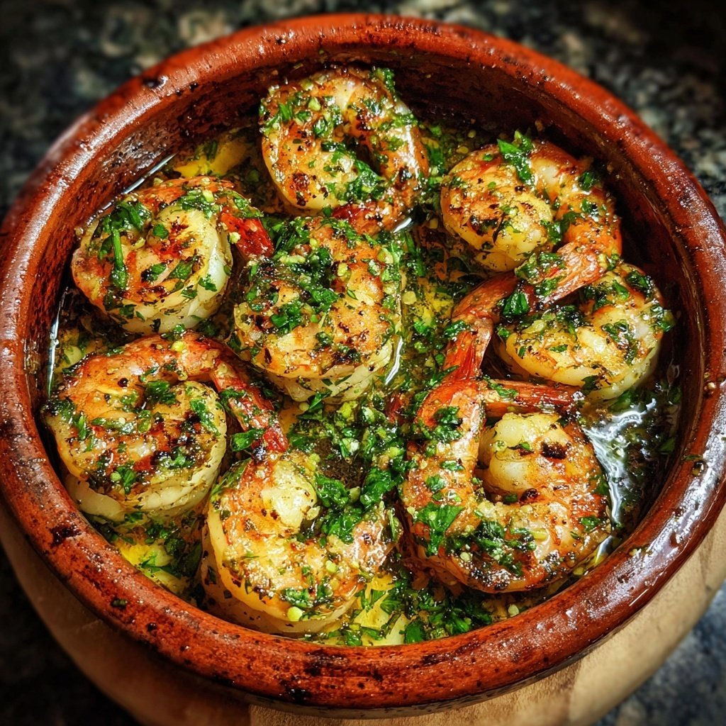 Baked Garlic Shrimp