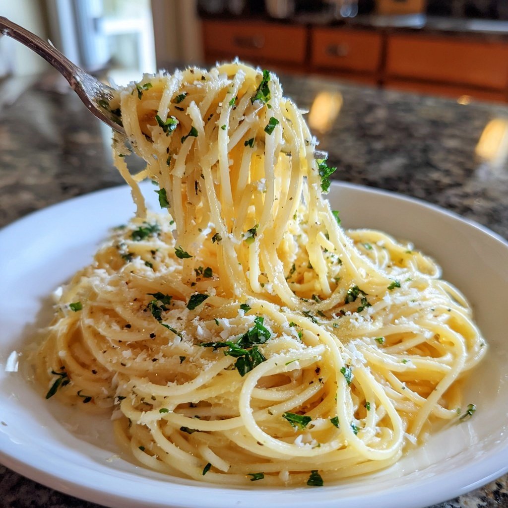 Quick & Easy 15-Minute Garlic Pasta