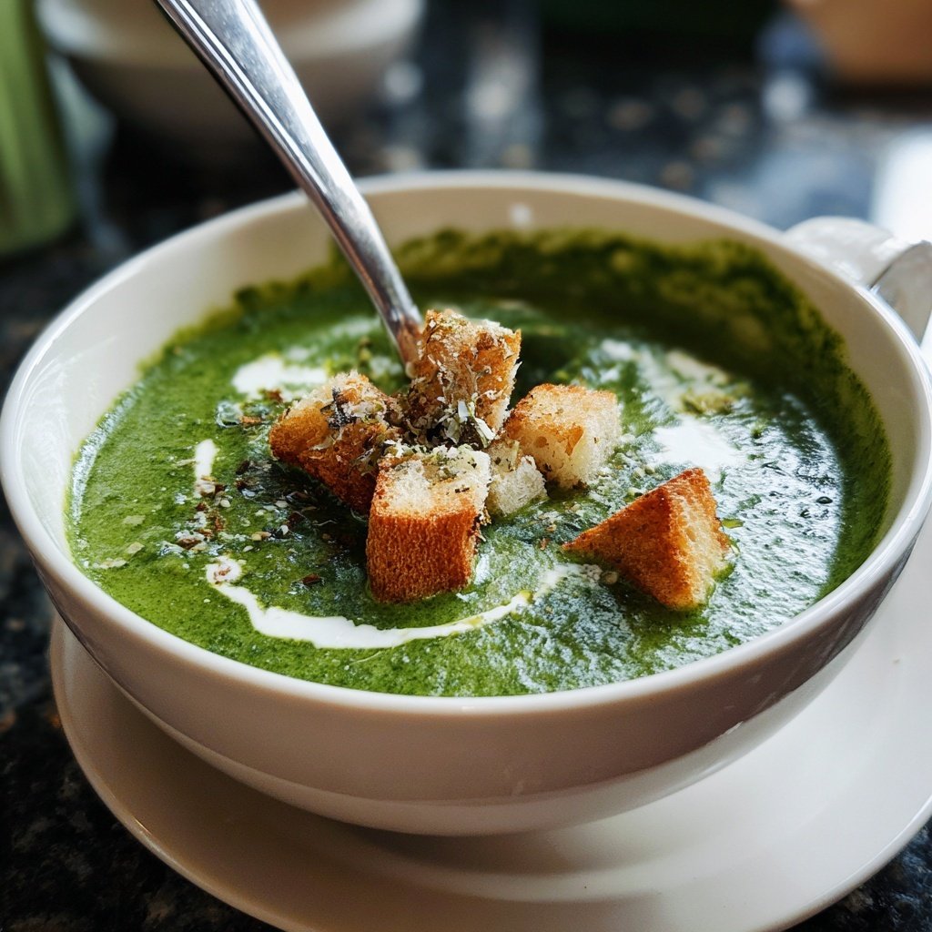 Spring Spinach Soup