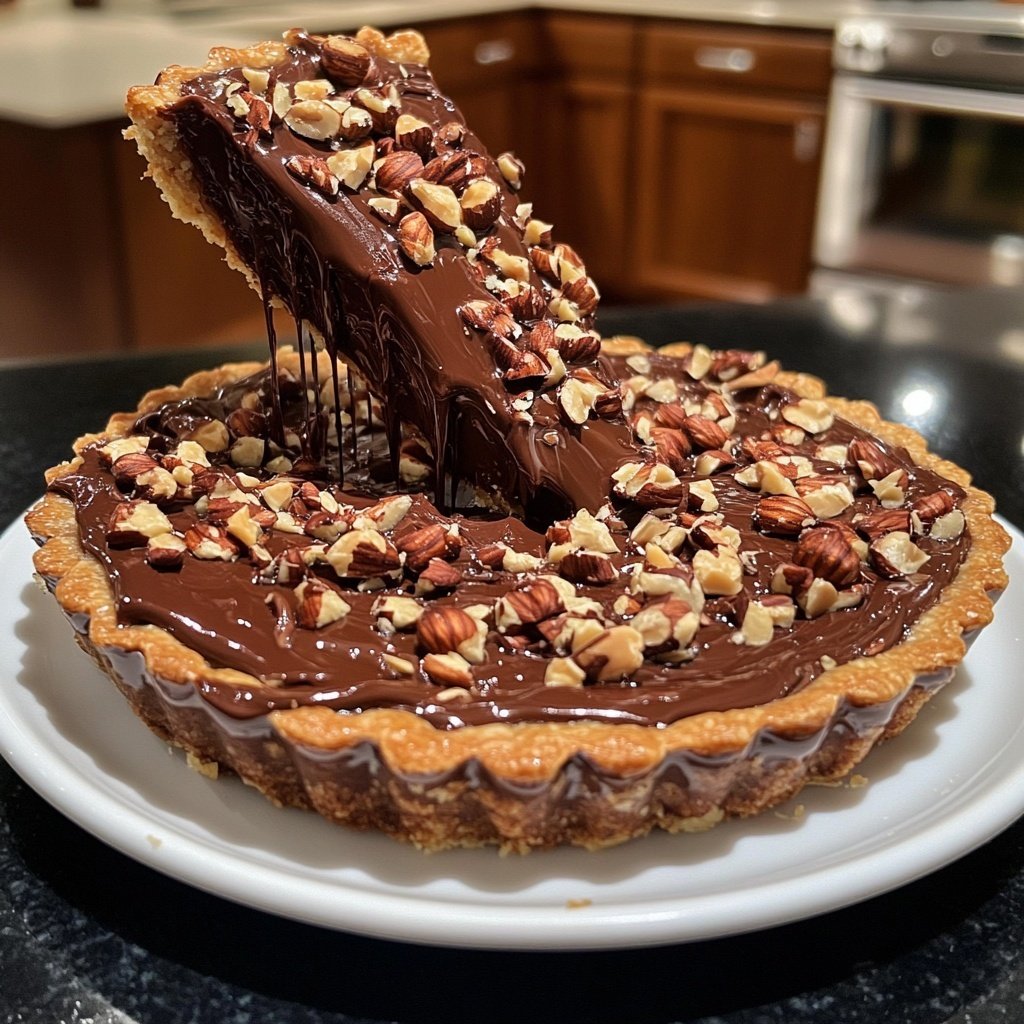 Chocolate Hazelnut Tart